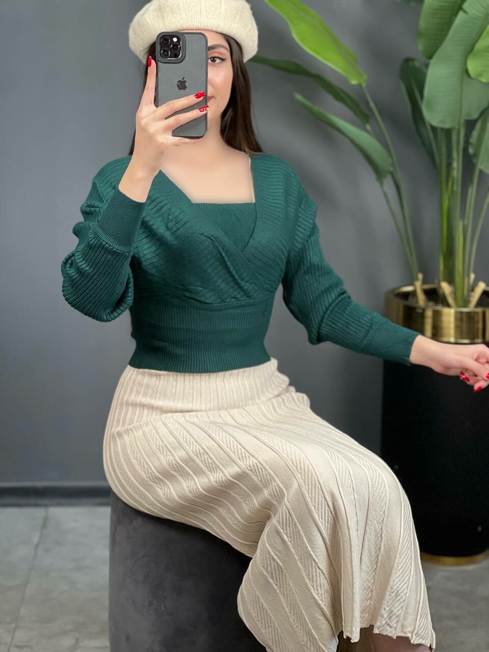 تاپ بلوز بافت نارا کد 1469