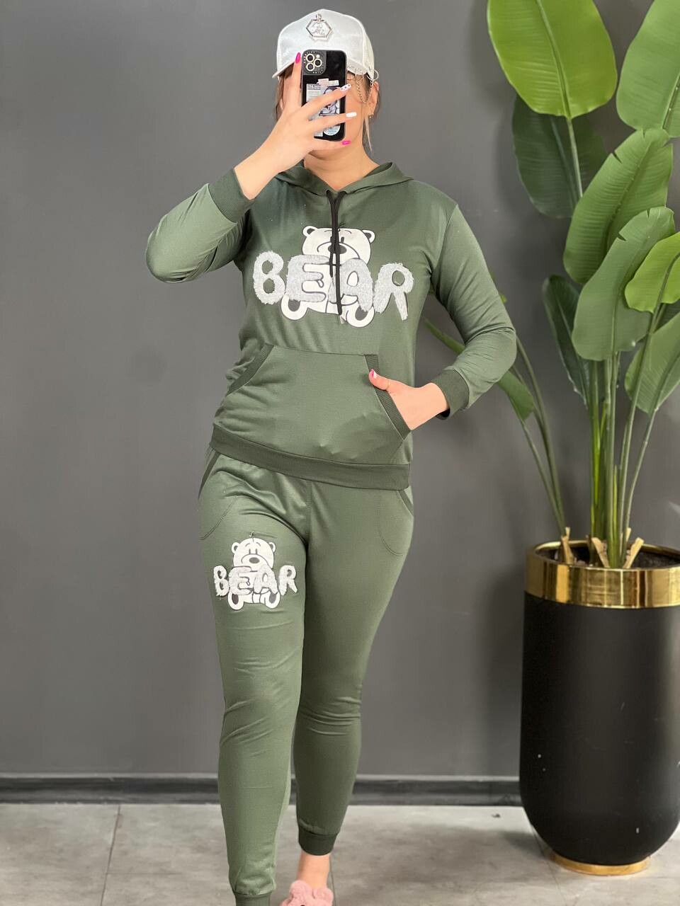 ست هودی و شلوار bear کد 1488