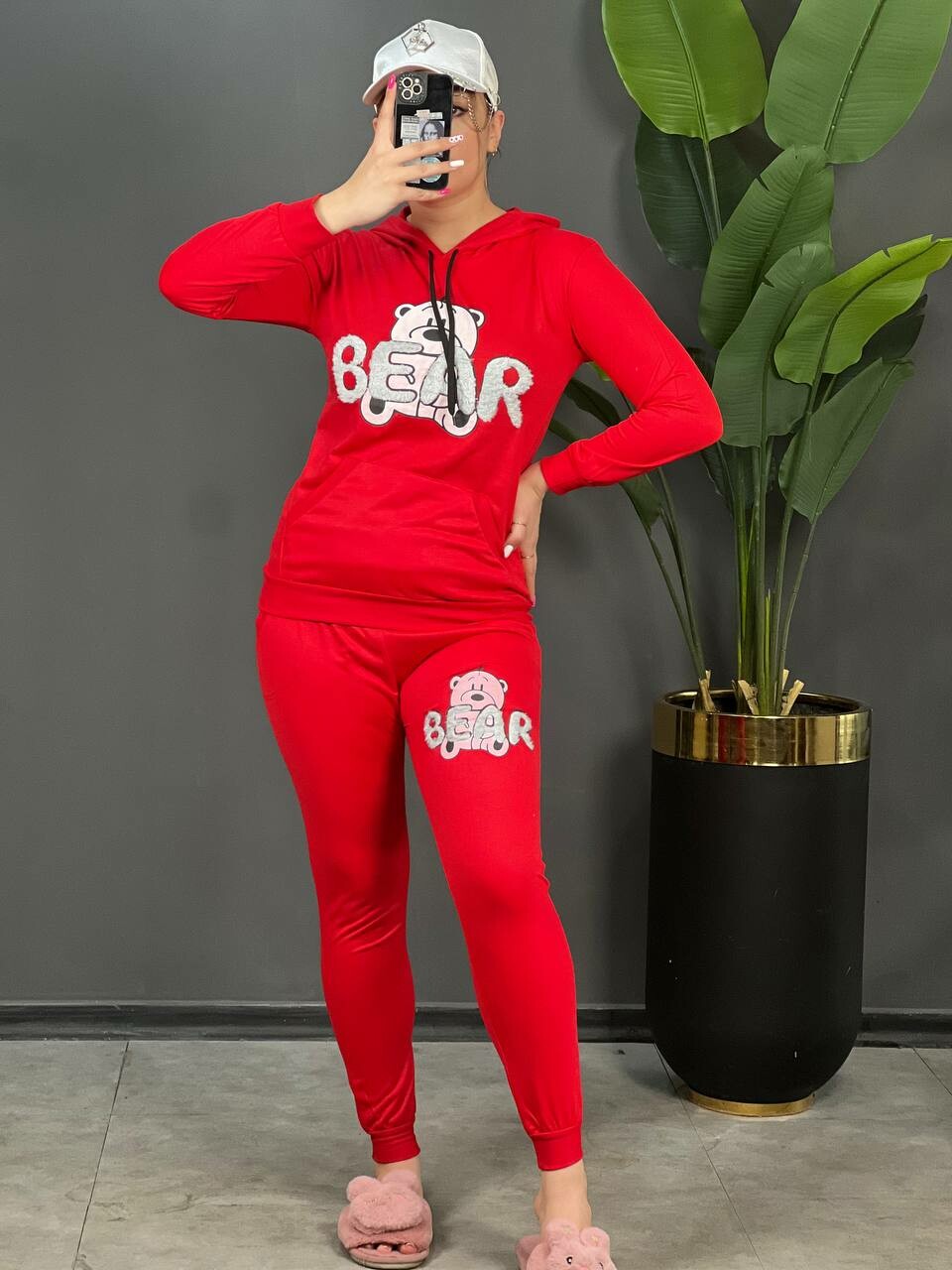 ست هودی و شلوار bear کد 1488