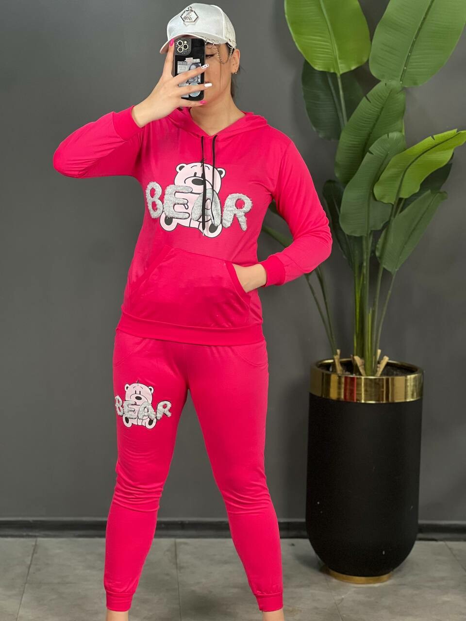 ست هودی و شلوار bear کد 1488