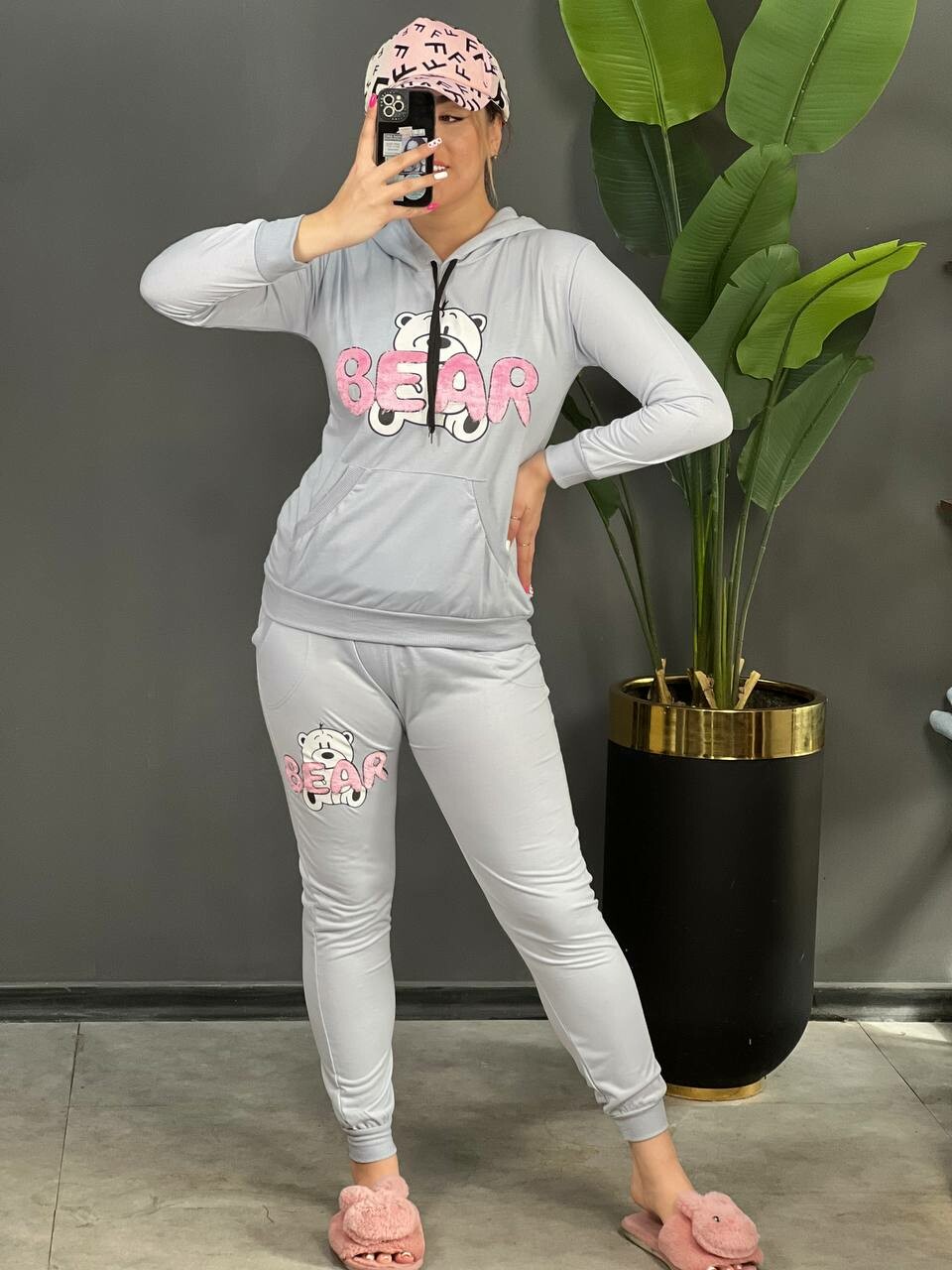 ست هودی و شلوار bear کد 1488