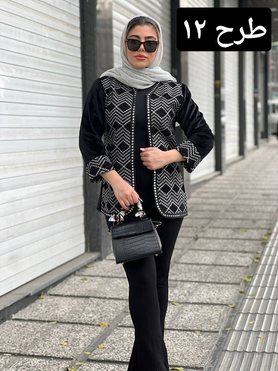 کت مزونی مخمل کد 1438
