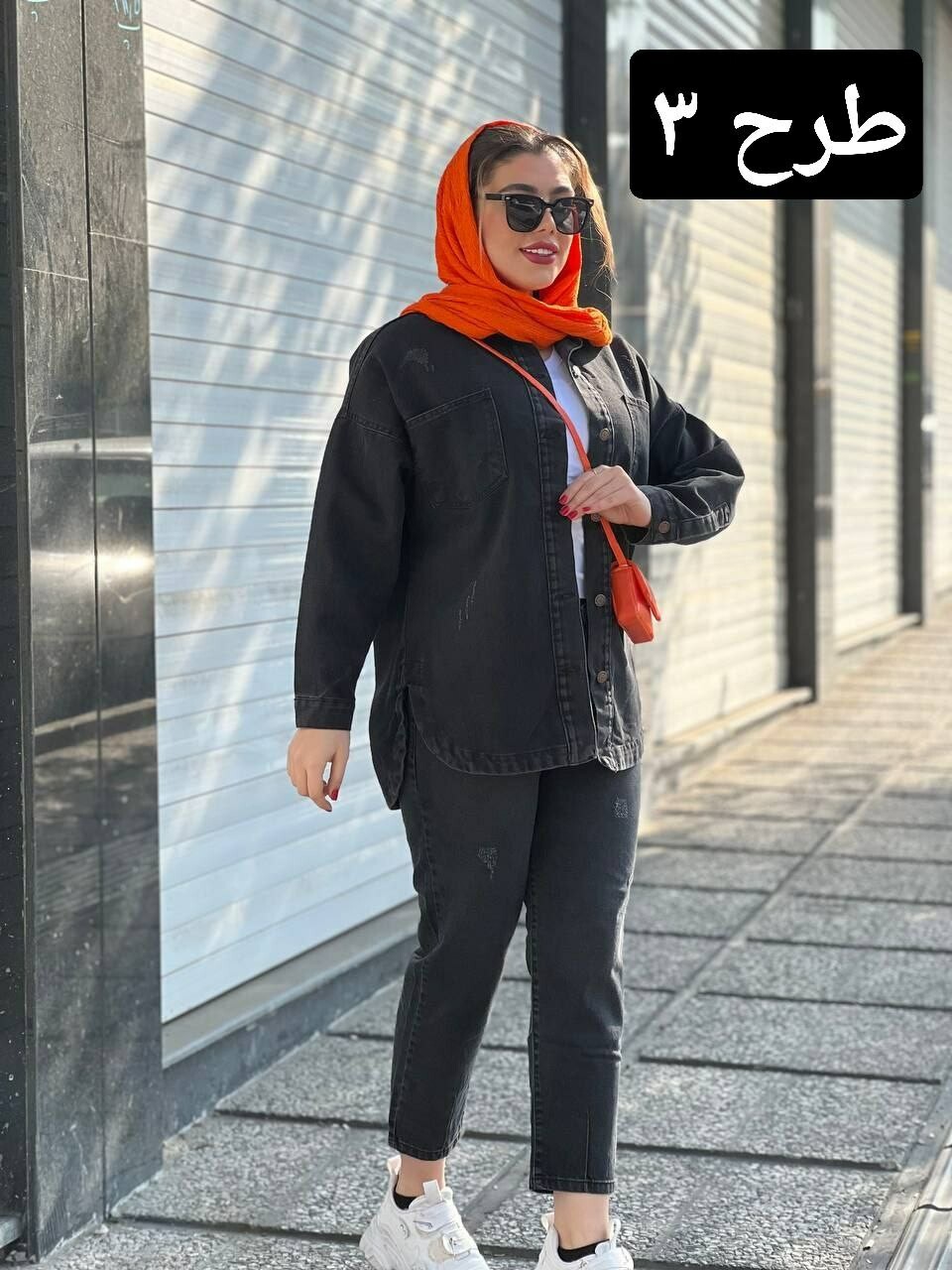 مانتو جین ساده کد 1439