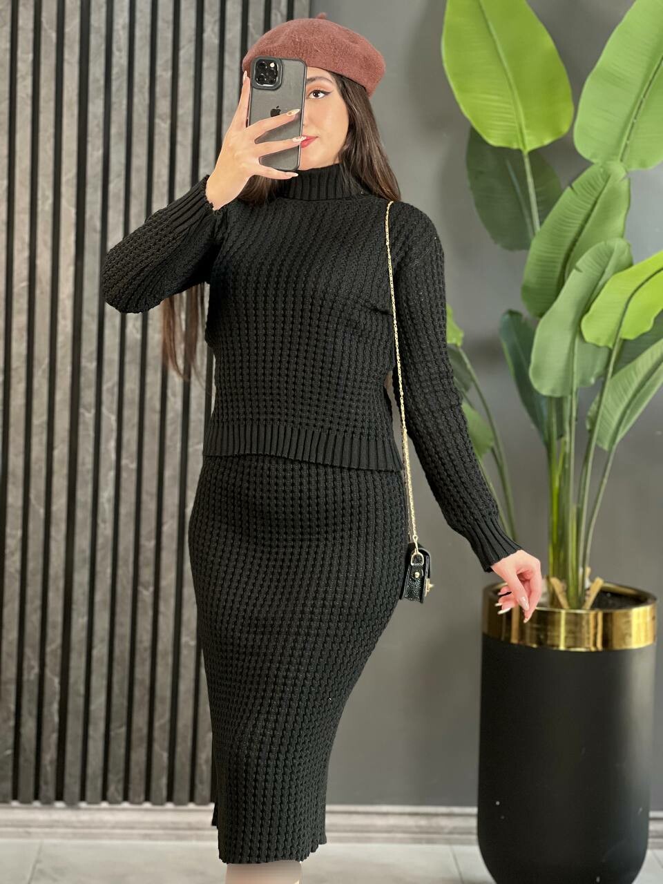 ست بافت فندقی کد 1588