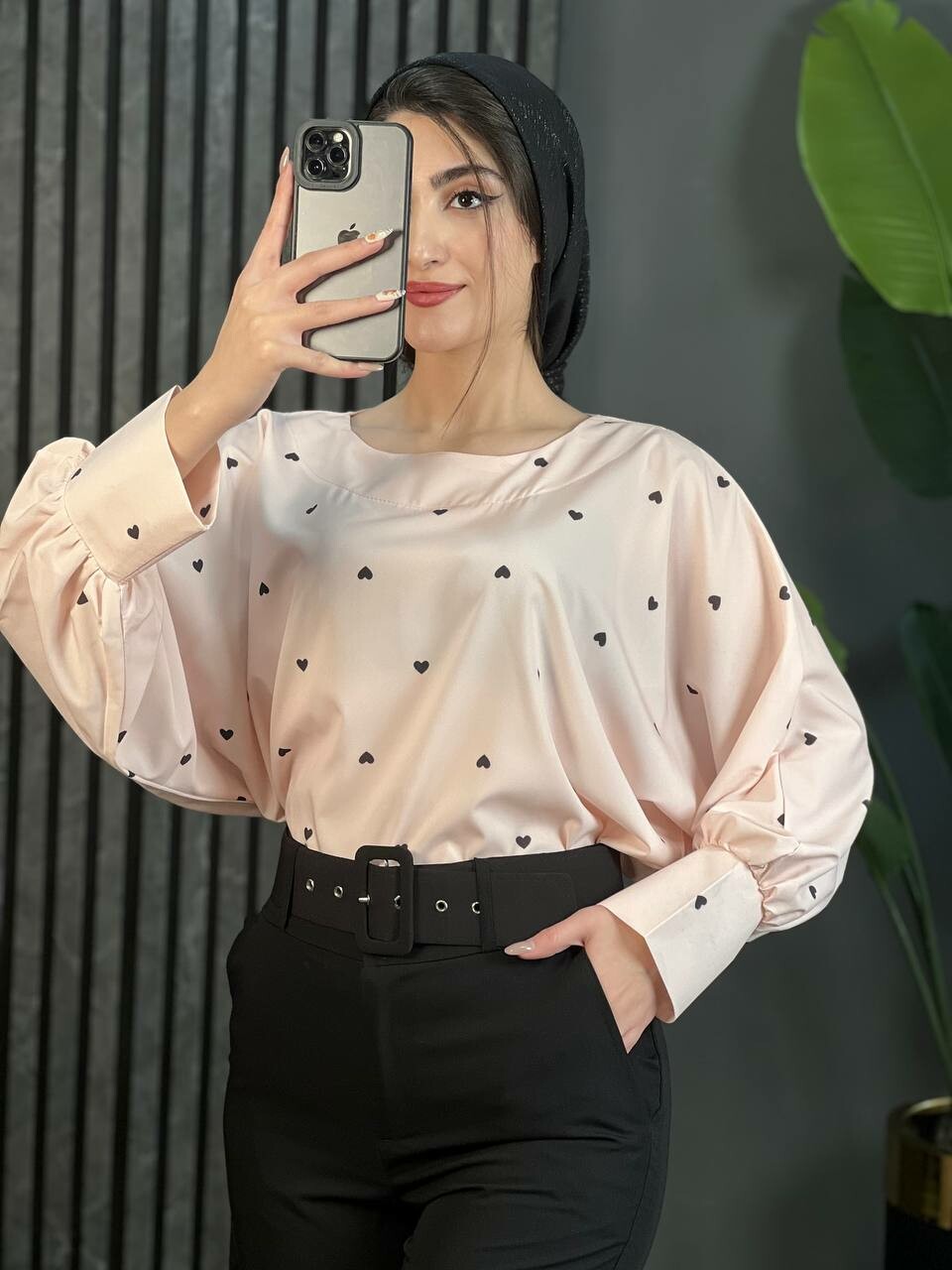 شومیز اسپانیایی قلبی کد 1597