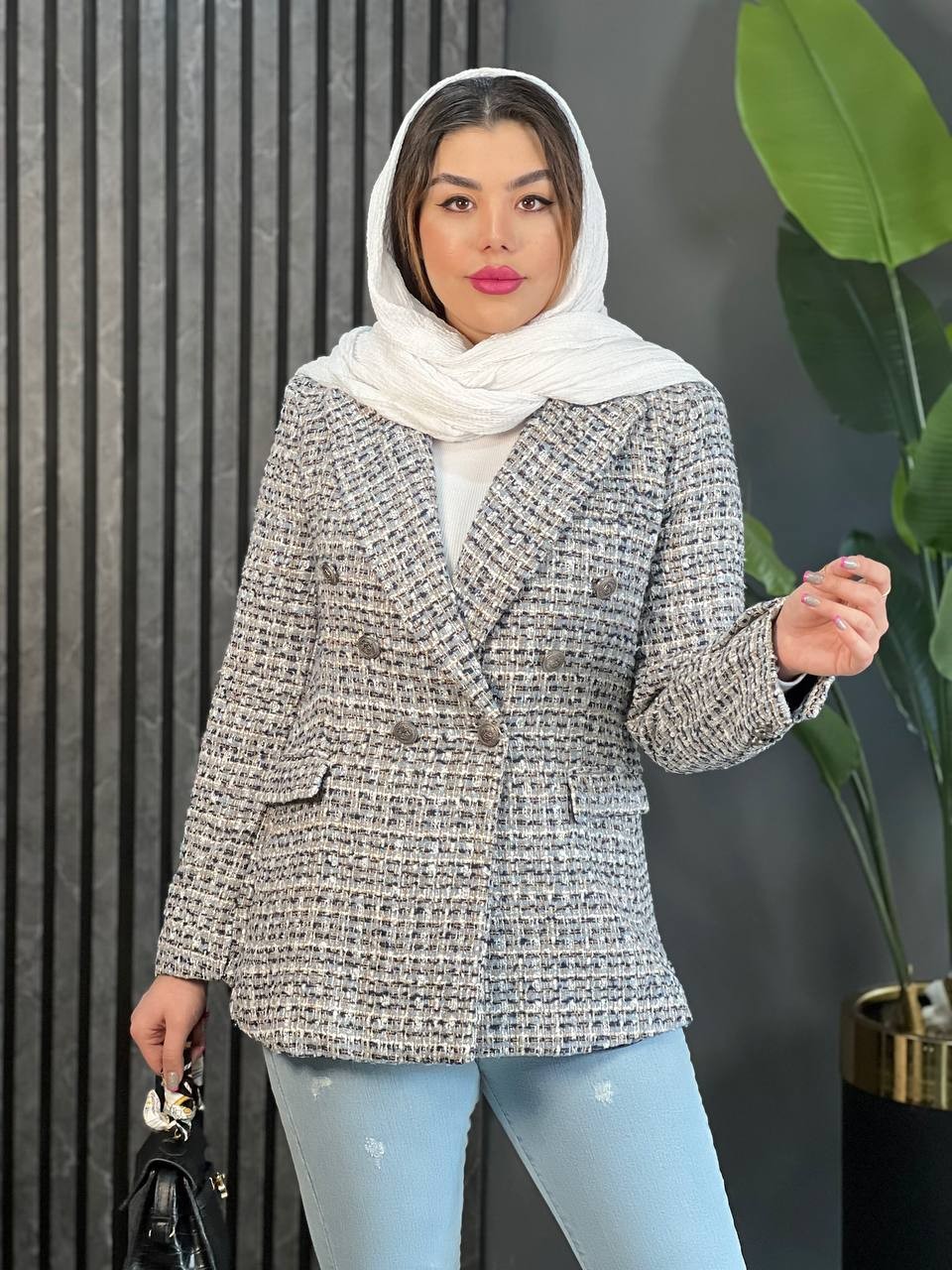 مانتو شنل آستردار کد 1610