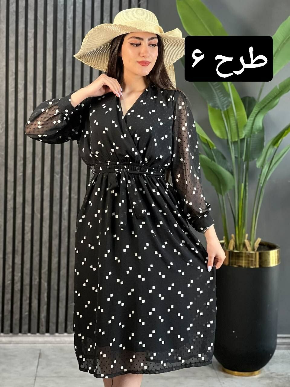 پیراهن چپ و راستی کد 1616