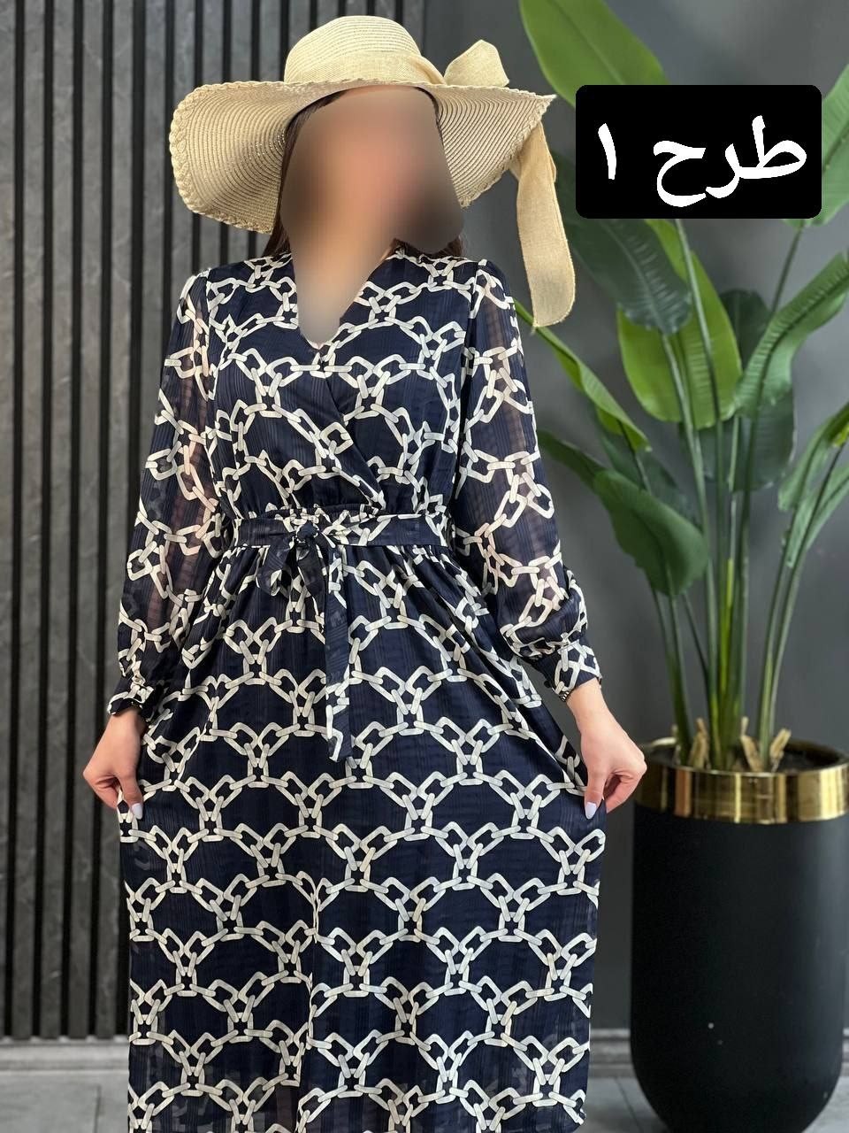 پیراهن چپ و راستی کد 1616