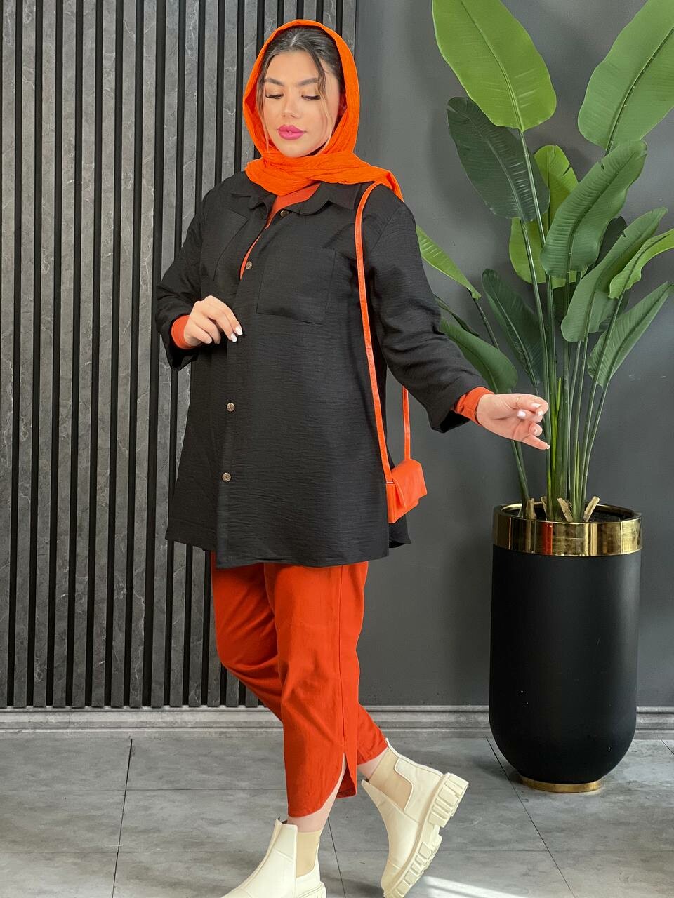 مانتو لینن نهال کد 1622