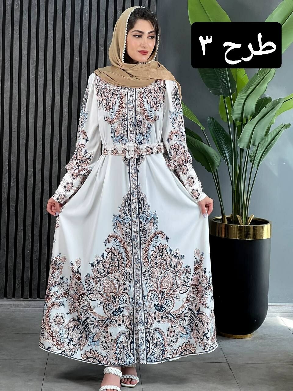 پیراهن ترک ماهرخ کد 1661