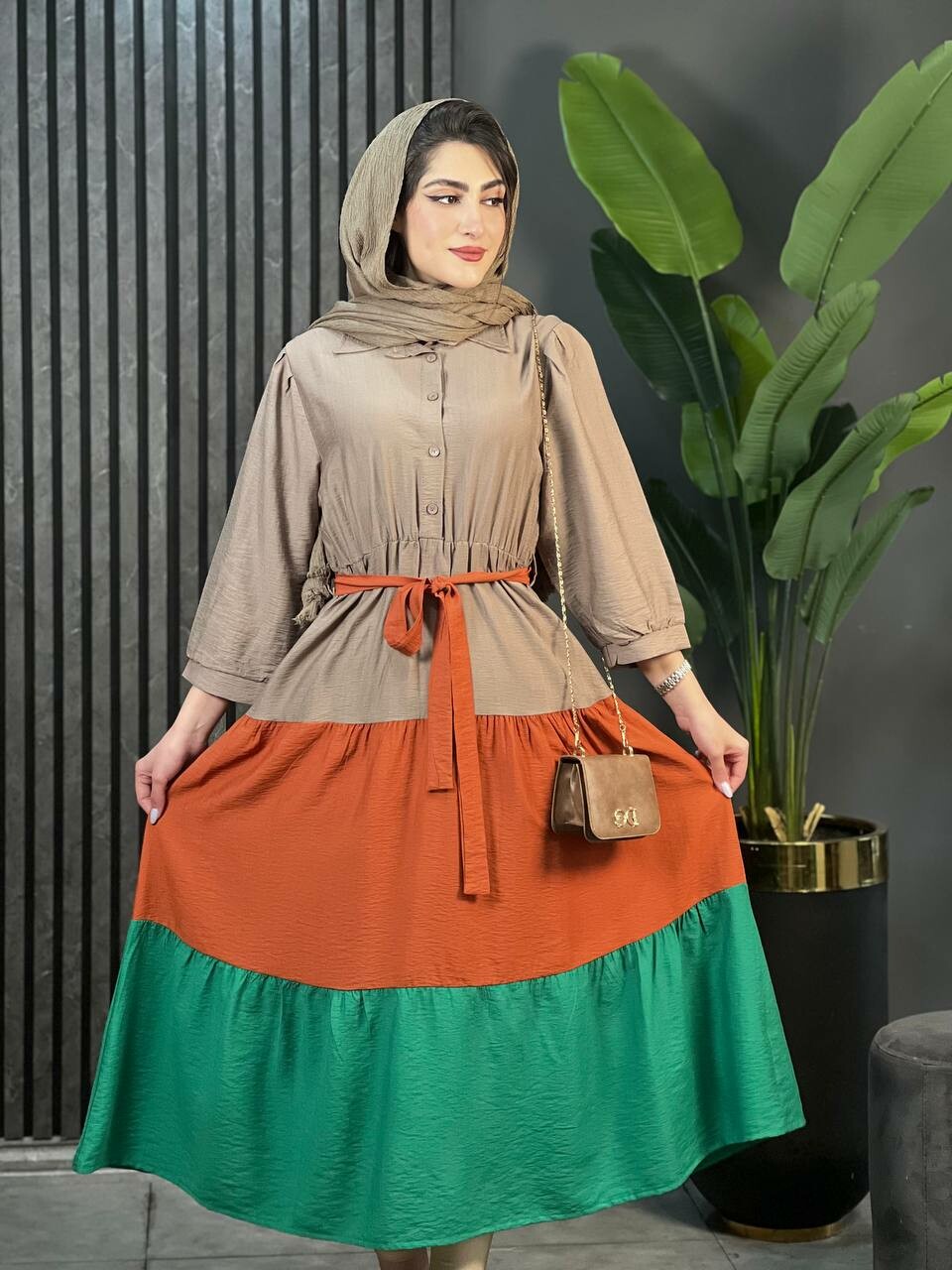 پیراهن کرسپو طناز کد 1674
