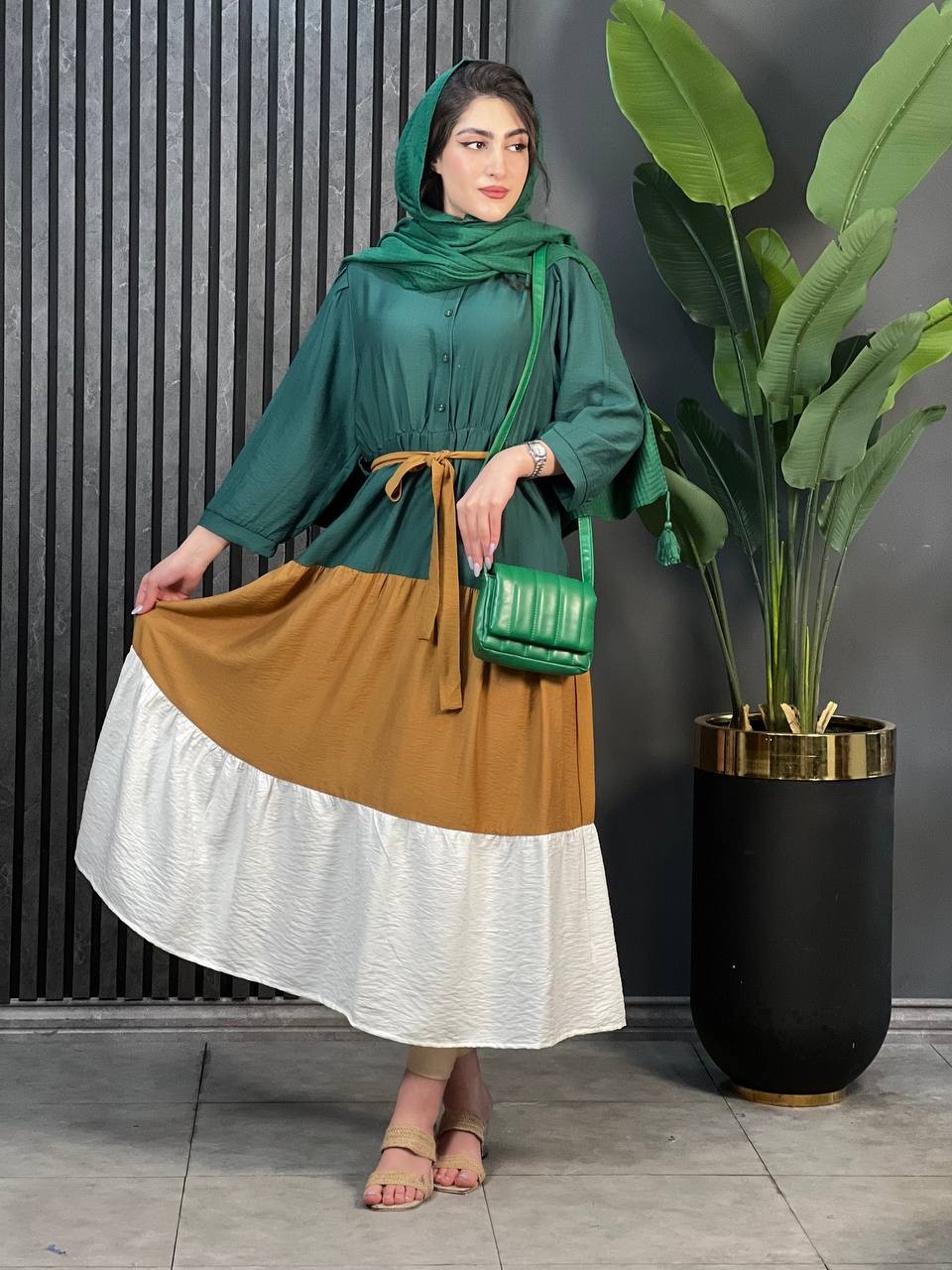 پیراهن کرسپو طناز کد 1674