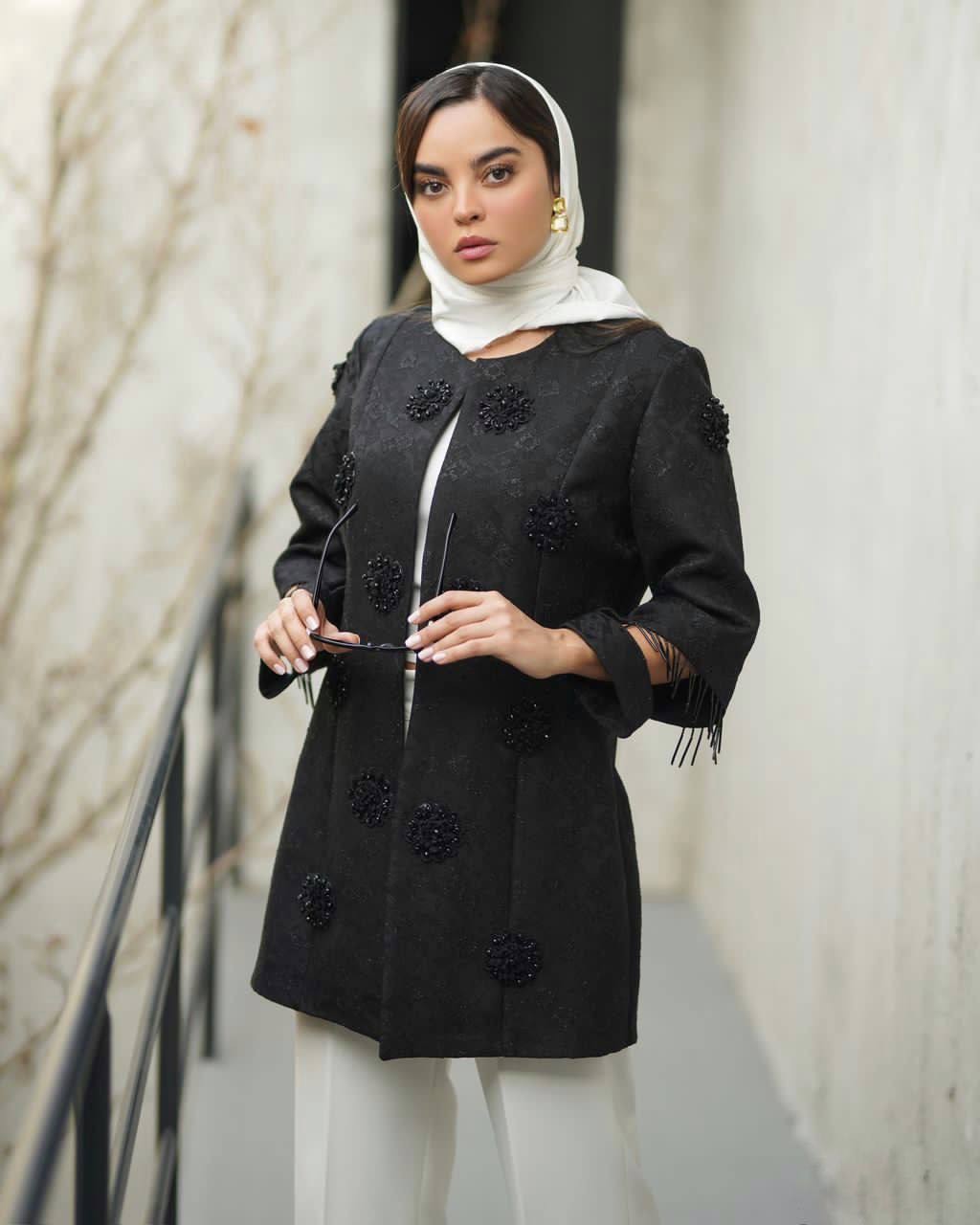 مانتو ژاکارد زویی کد 1701