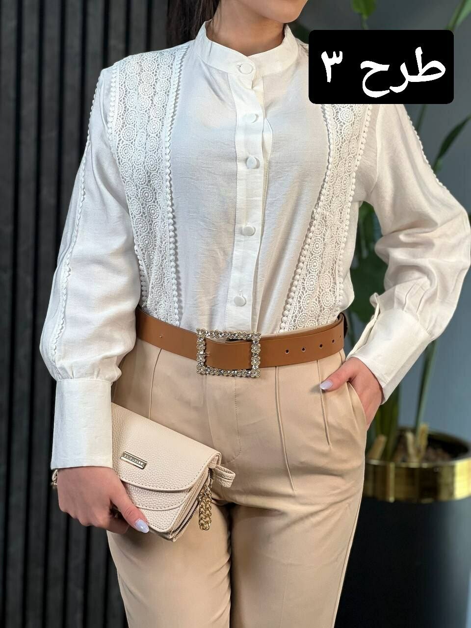 شومیز کرسپو راشل کد 1708