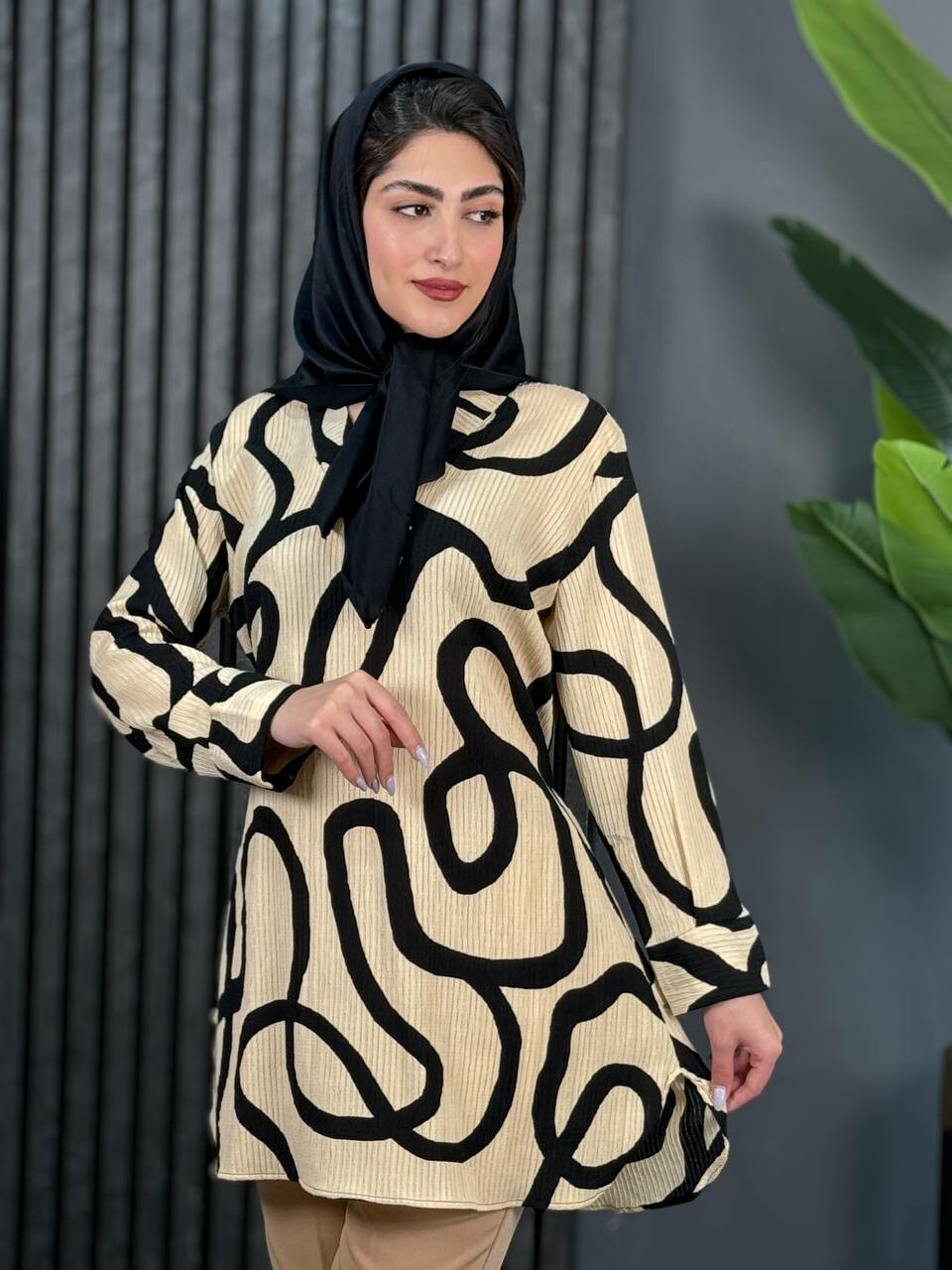 تونیک کراش یقه هفت کد 1712