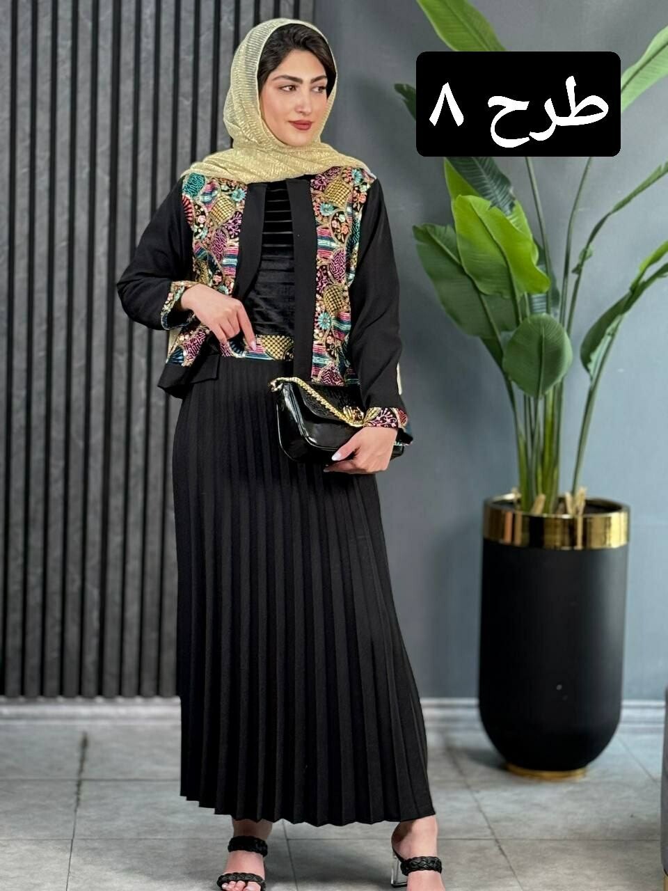 کت دامن مهدخت کد 1612