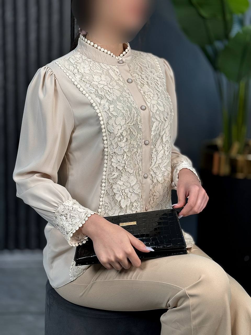 شومیز دانتل هلیا کد 1736