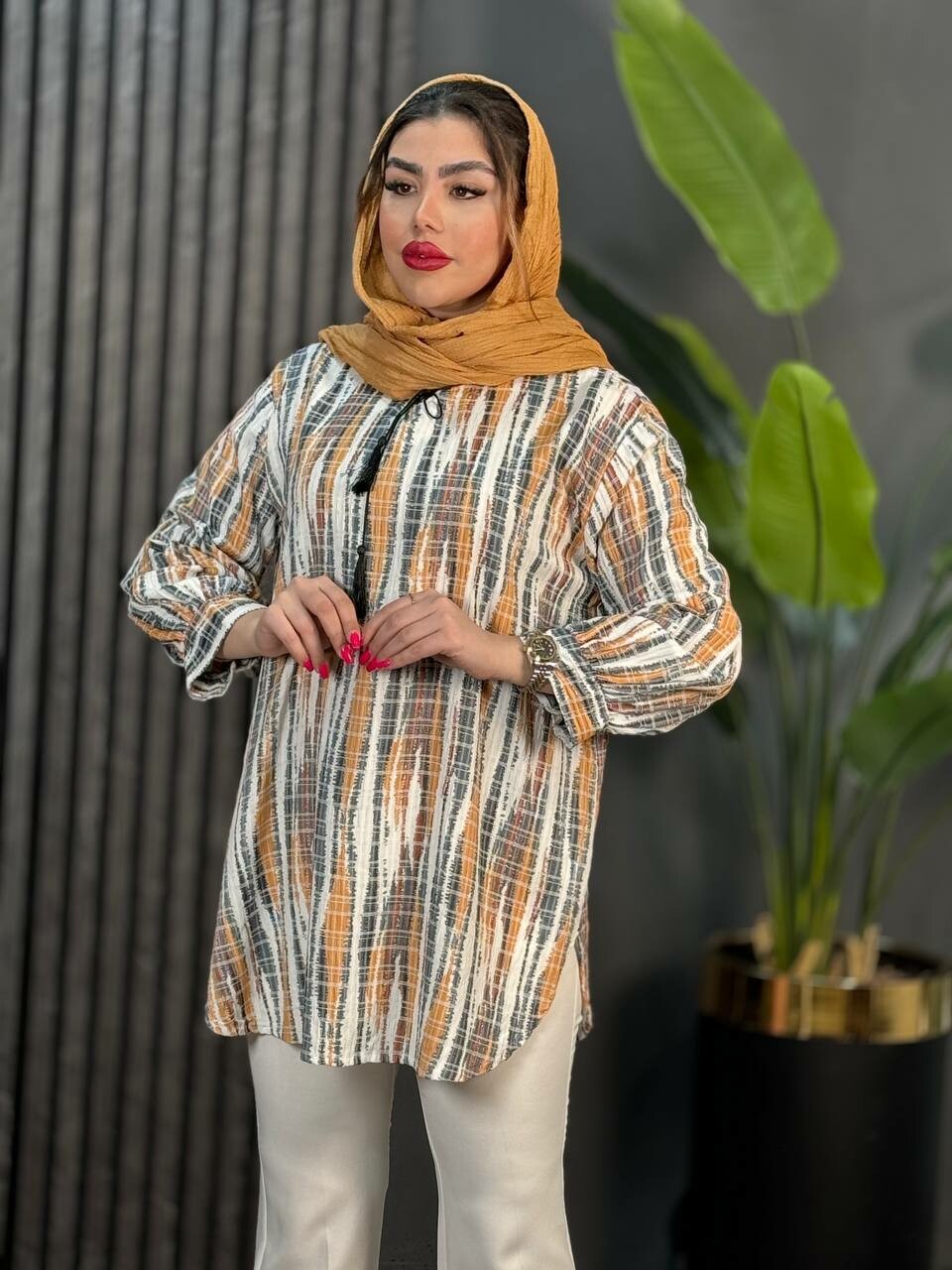 تونیک راه راه کد 1739