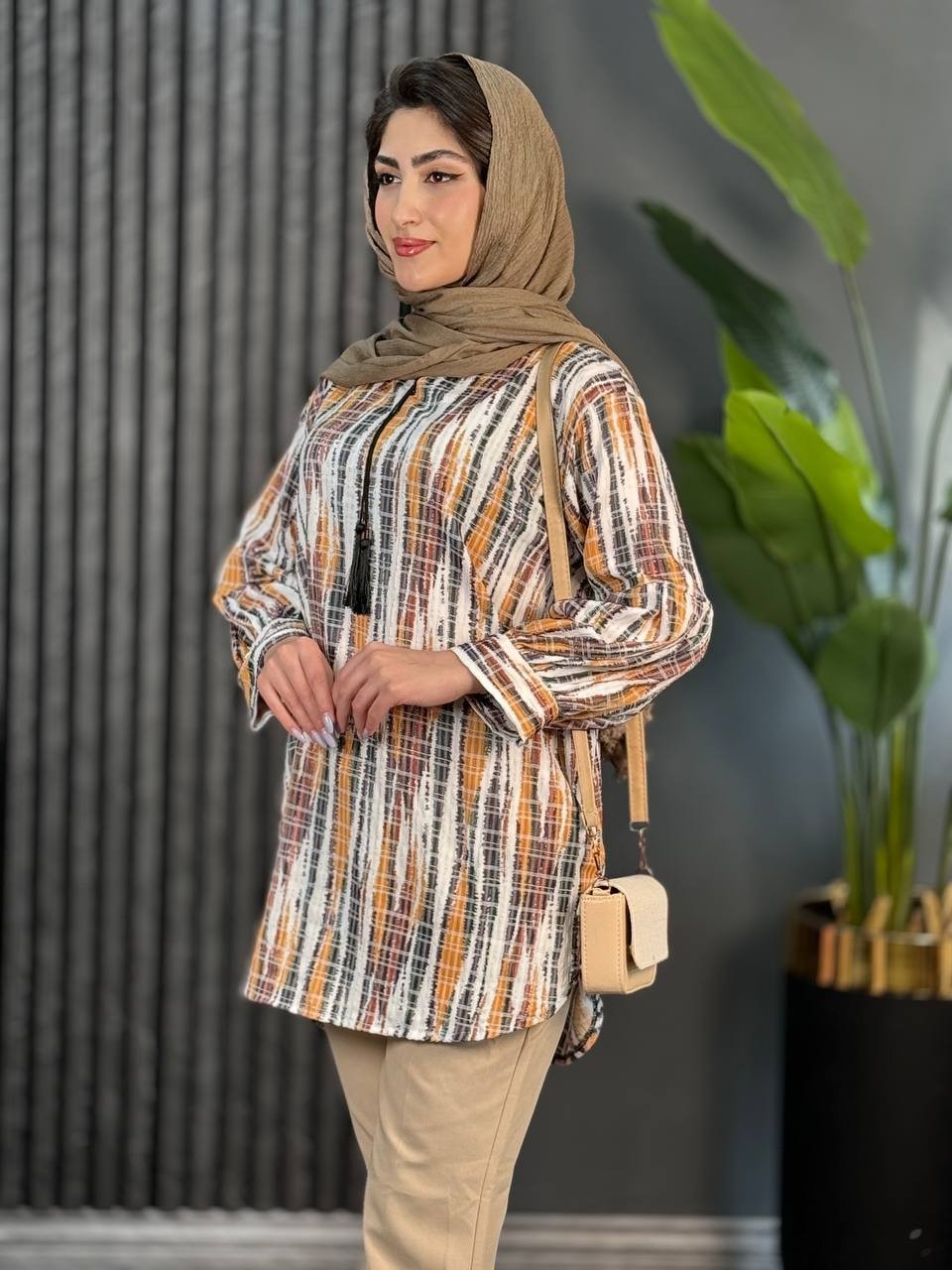 تونیک راه راه کد 1739