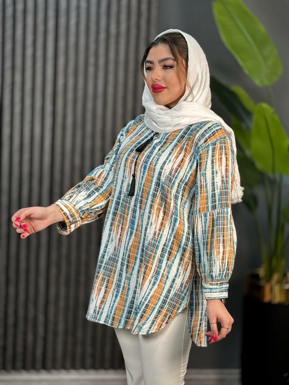 تونیک راه راه کد 1739