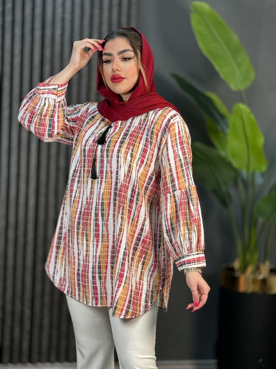 تونیک راه راه کد 1739