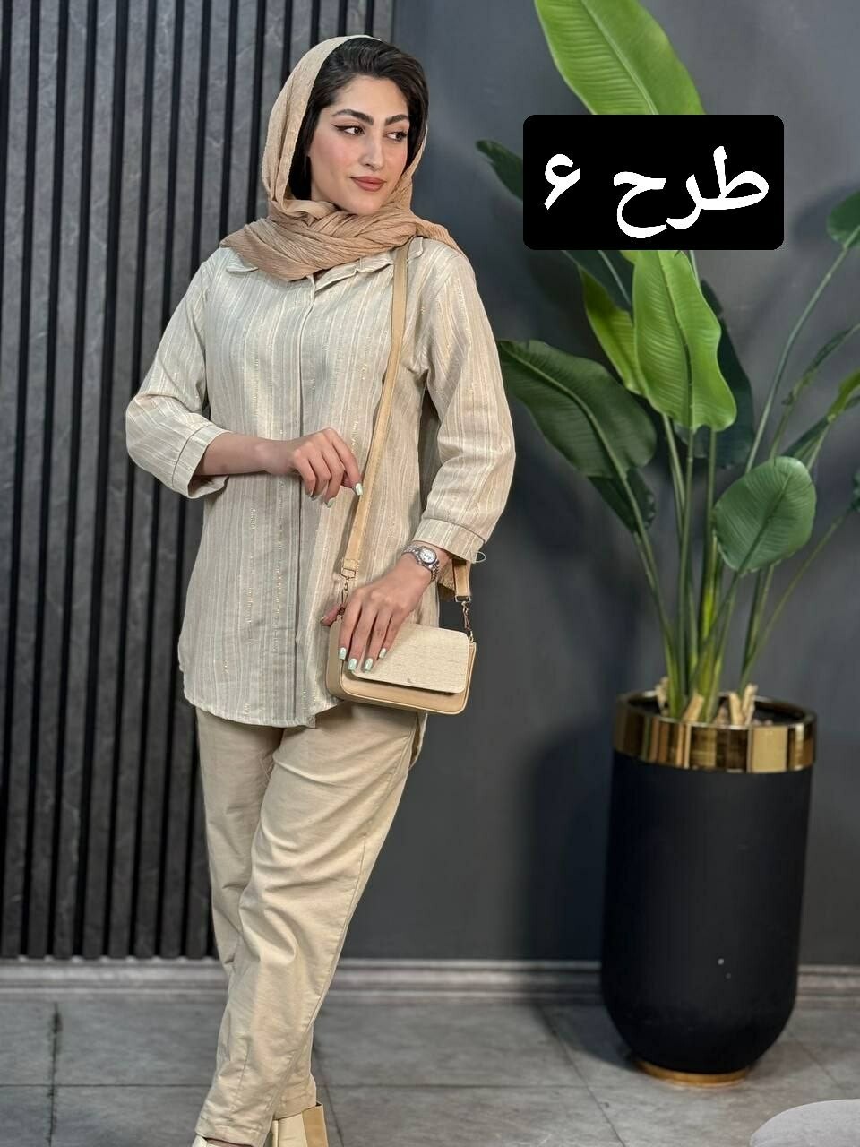 تونیک لینن تبسم کد 1746
