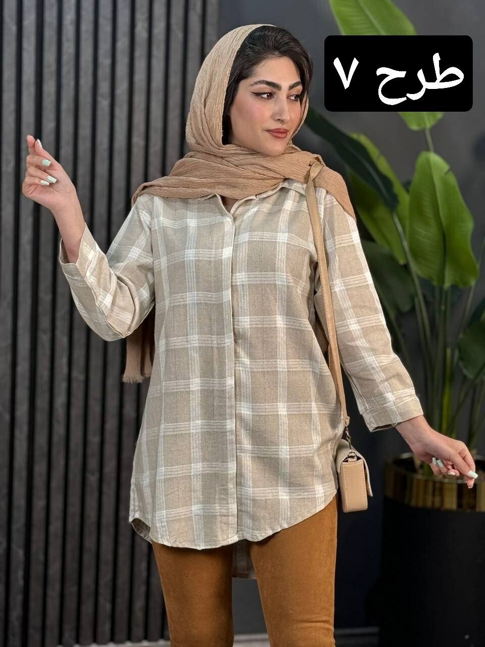 تونیک لینن تبسم کد 1746