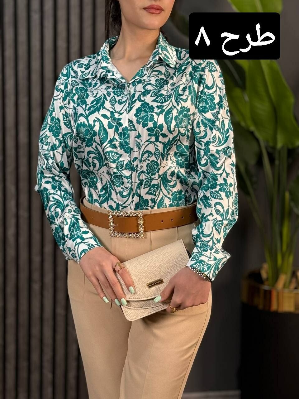 شومیز ساتن سیلک کد 1742