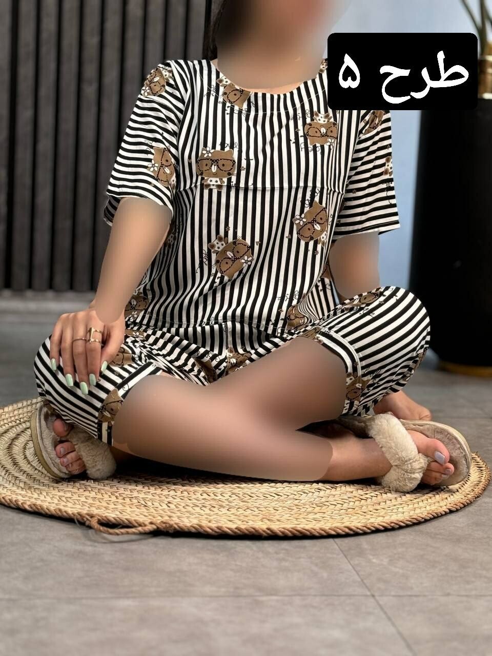 ست بلوز شلوار کیتی کد 1772