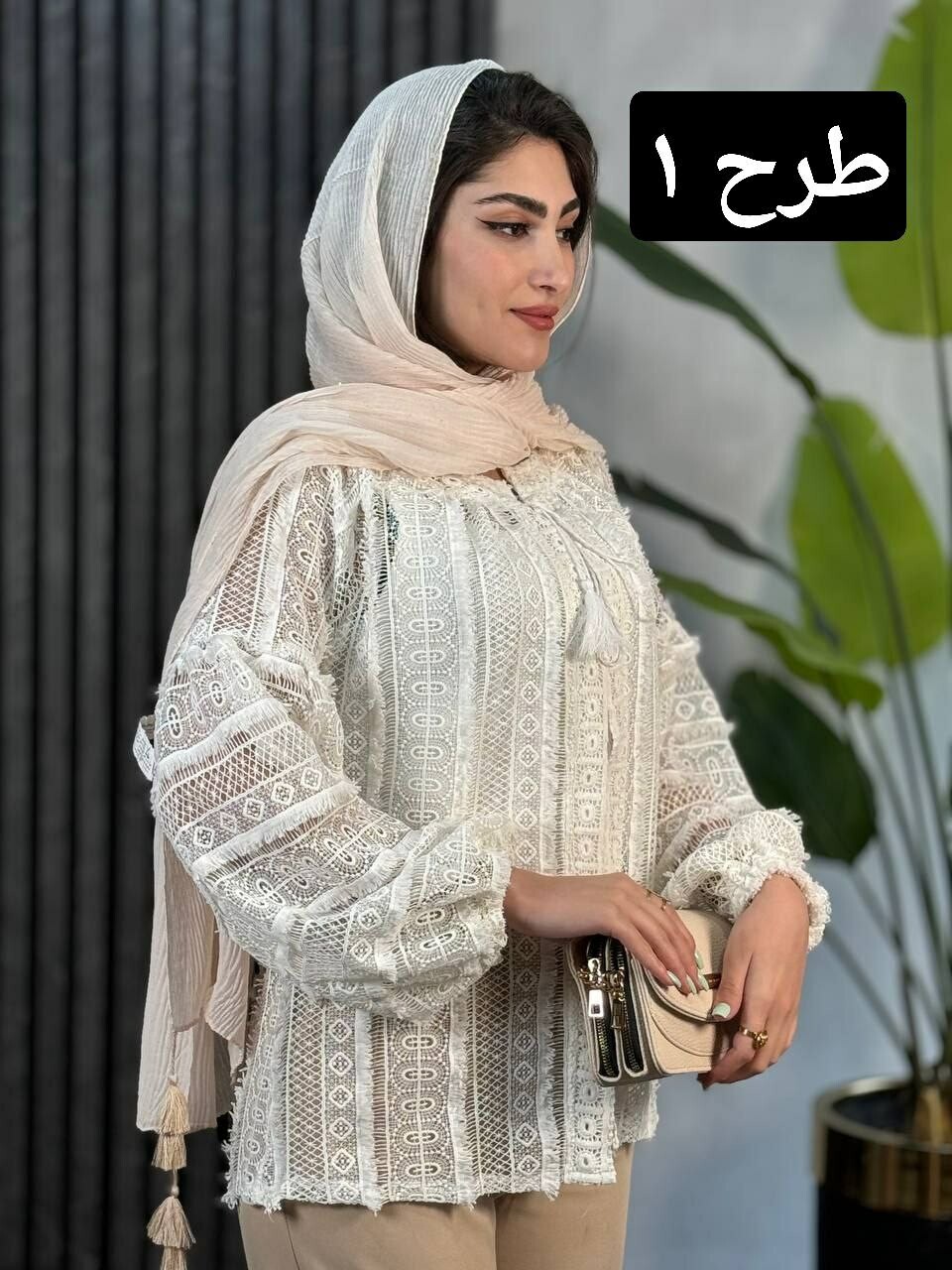 شومیز دانتل الیزابت کد 1775