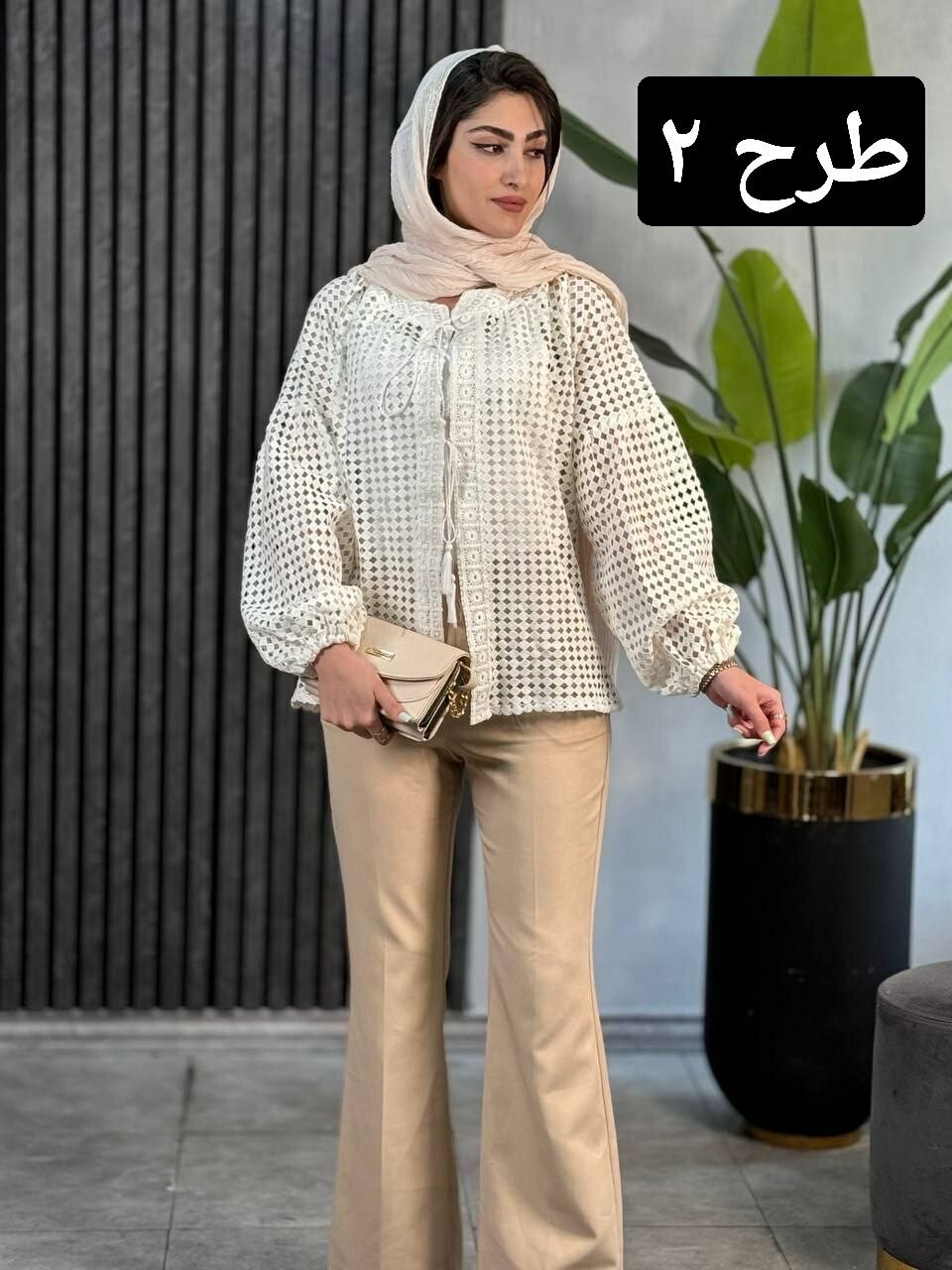 شومیز دانتل الیزابت کد 1775
