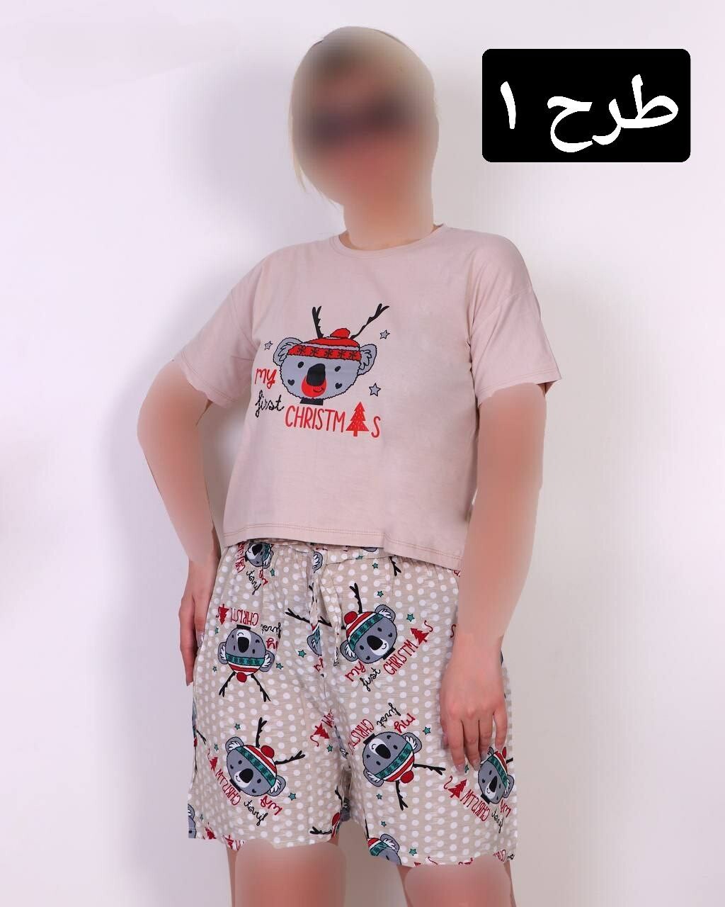 ست کراپ شورتک دینا کد 1779