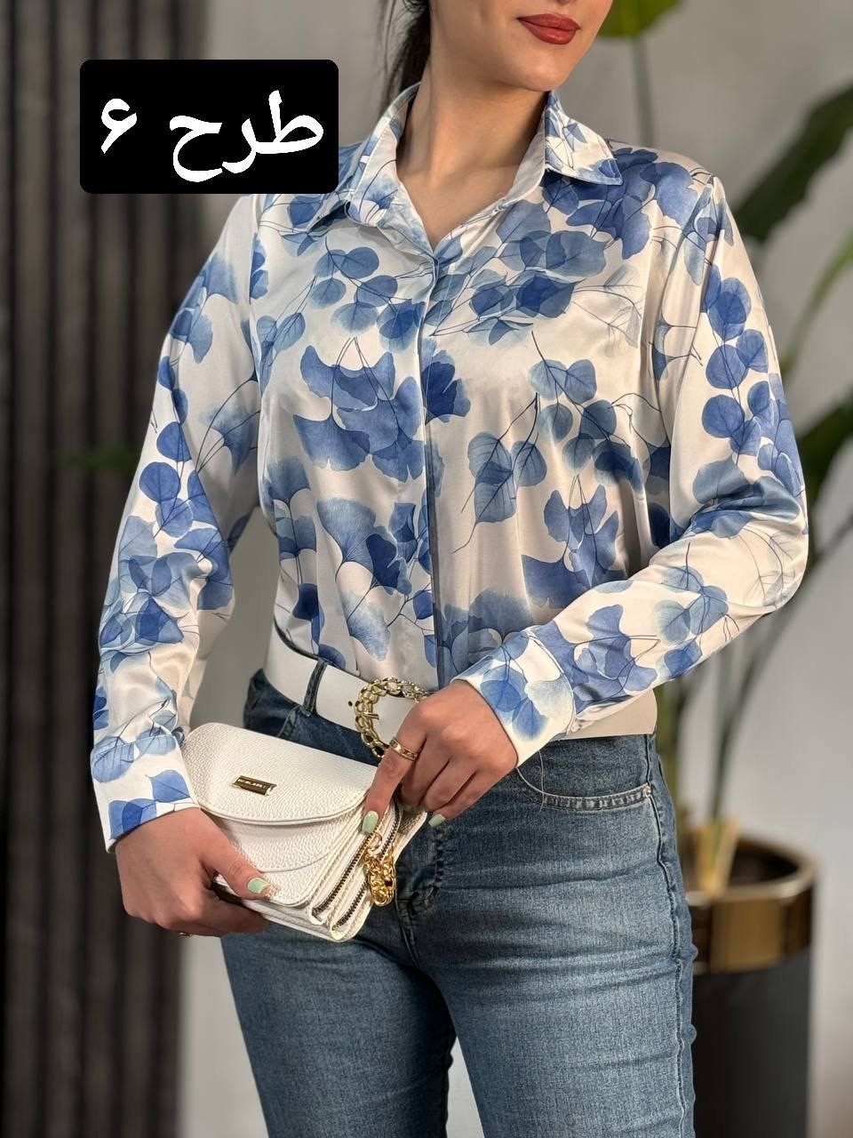 شومیز ساتن سیلک کد 1782