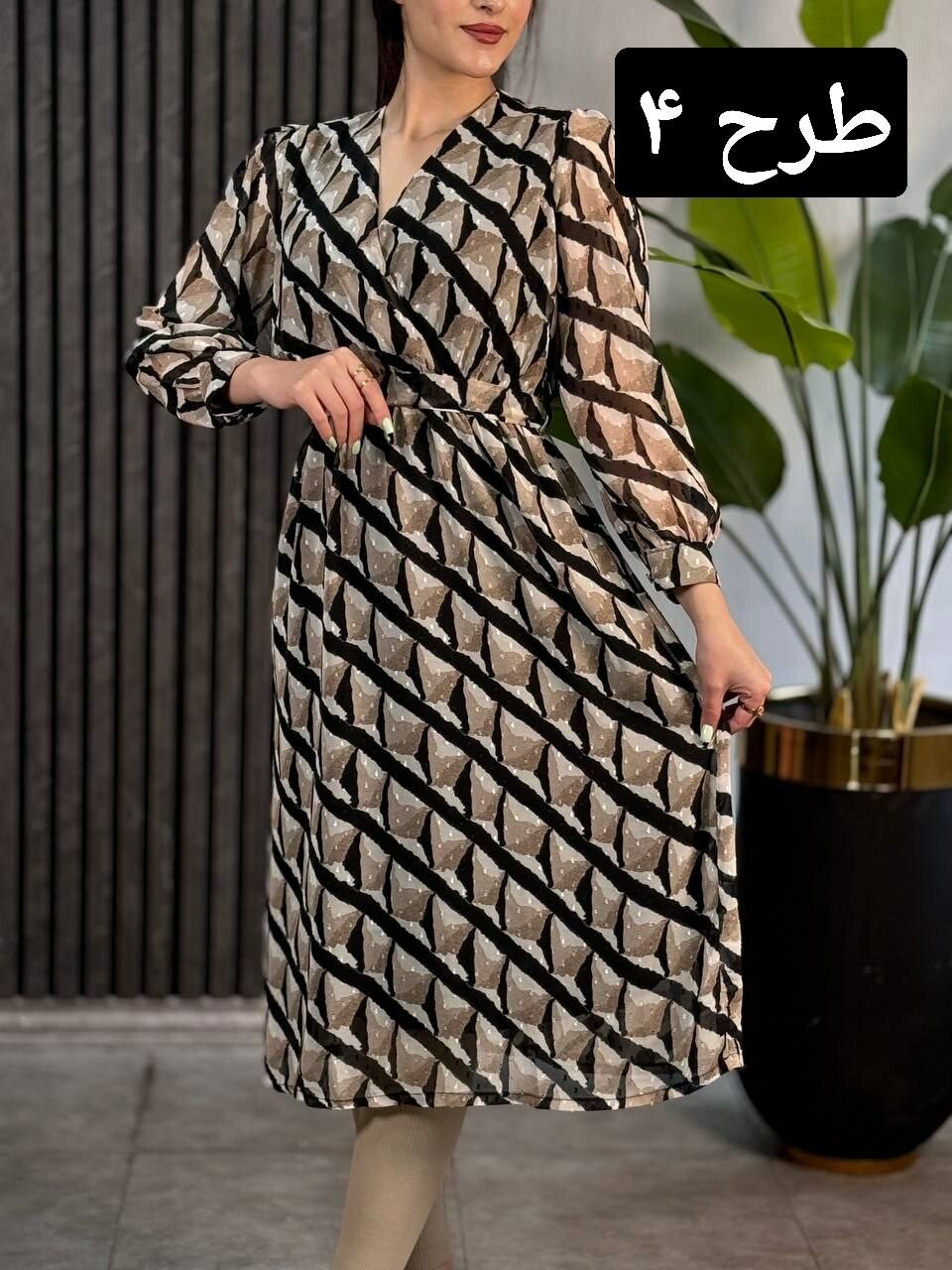 پیراهن چپ و راستی کد 1787