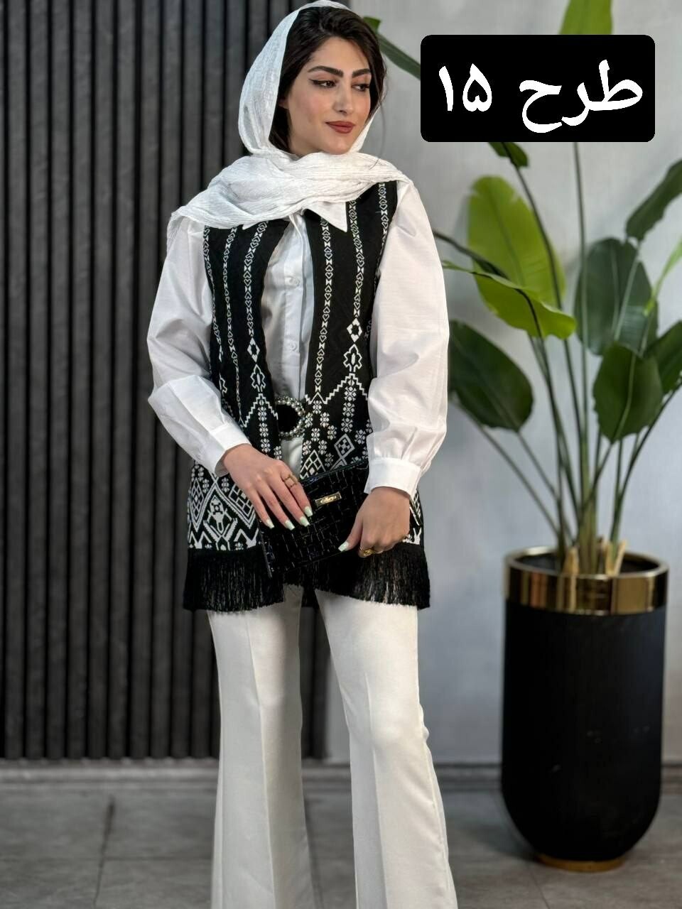 وست گلیمی ترنج کد 1595