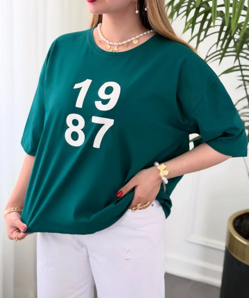تیشرت 1987 0594 - سبز کله غازی