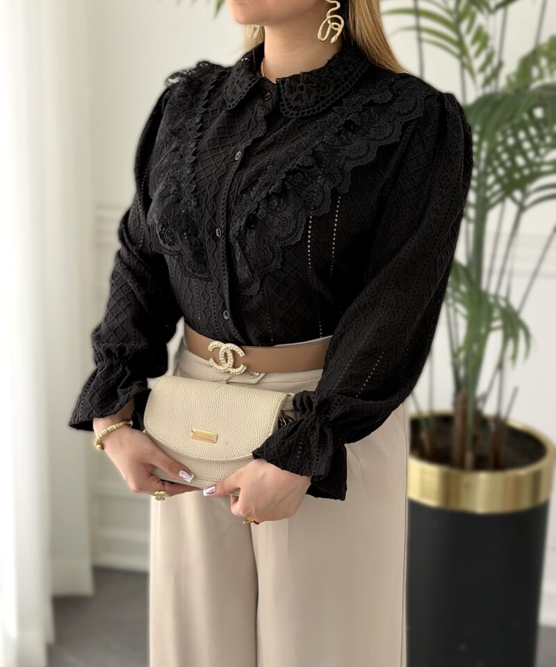 شومیز شهناز زنانه جنس دانتل