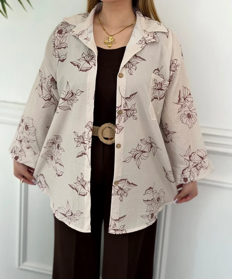 شومیز زنانه پارچه ینزی