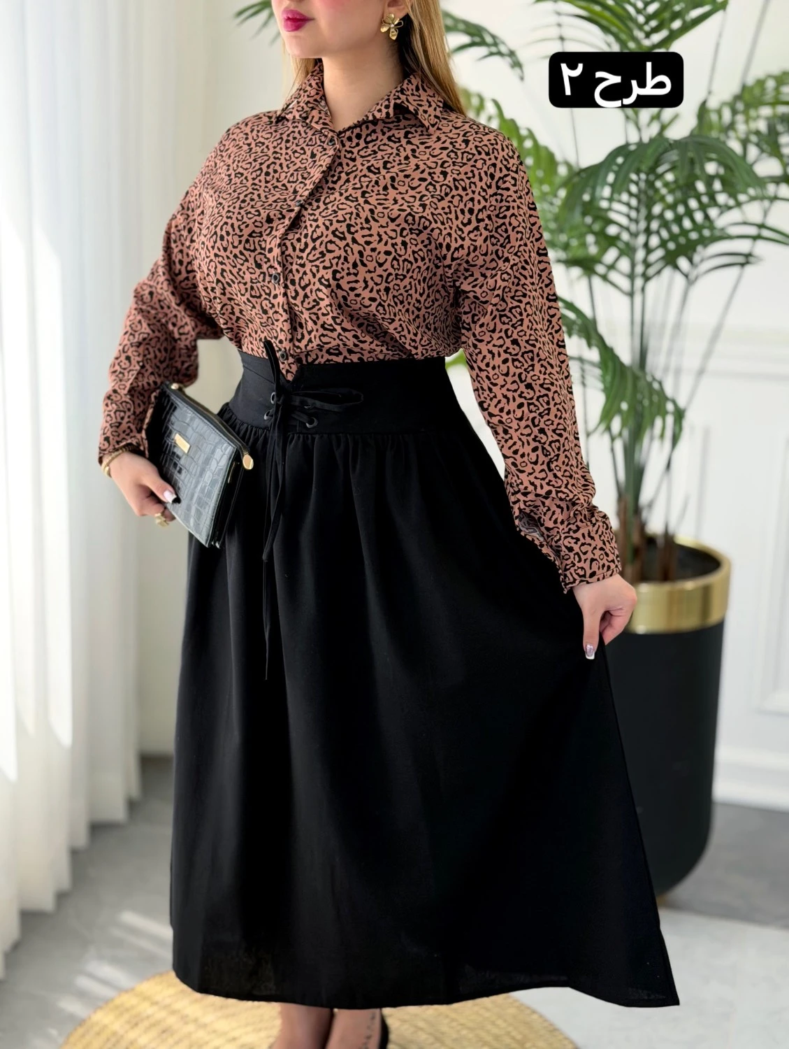 شومیز زنانه پارچه الیزه