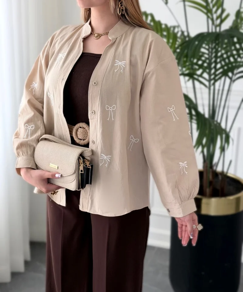 شومیز زنانه گلدوزی شده