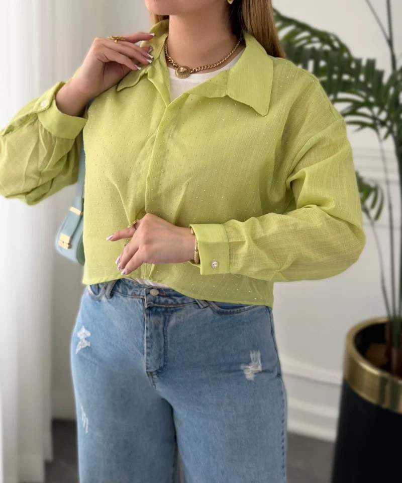 شومیز زنانه کوتاه