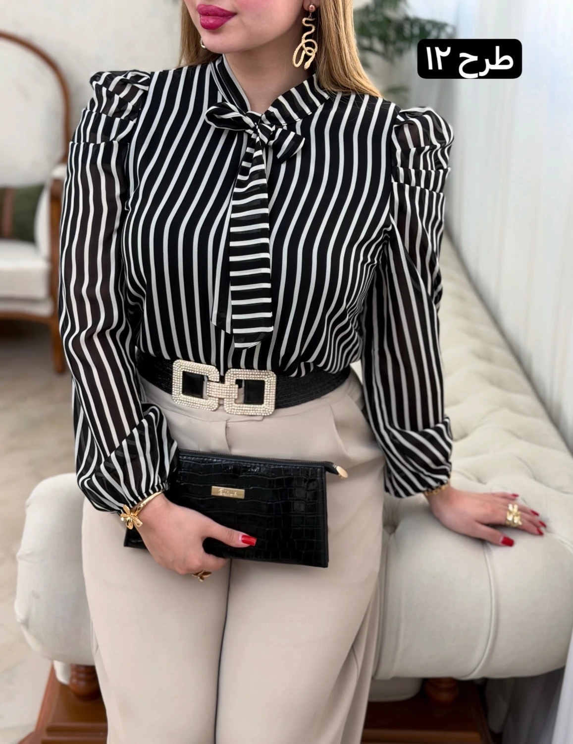 شومیز جیران 0694 - Image 12