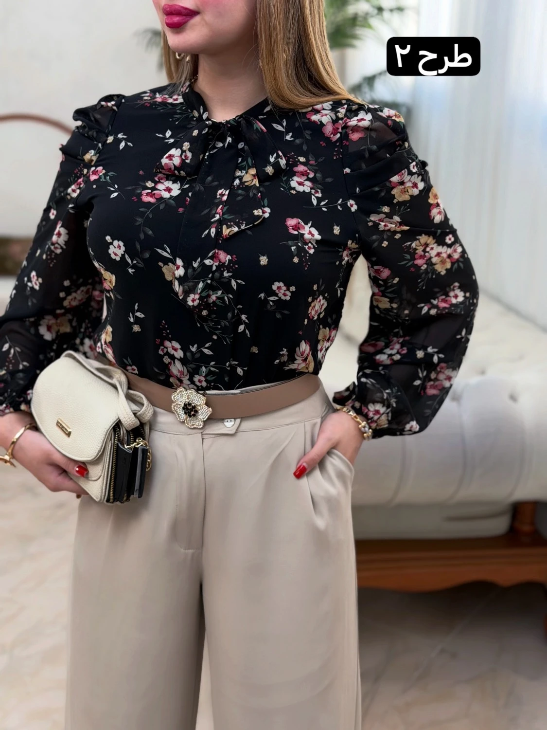 شومیز جیران 0694 - Image 2