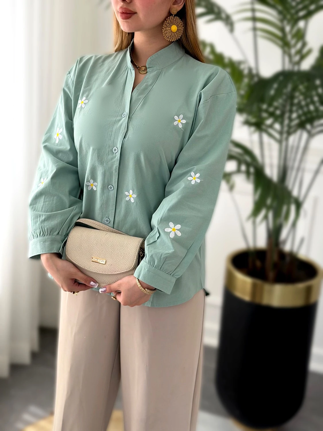 تونیک خنک و سبک لینن پنبه