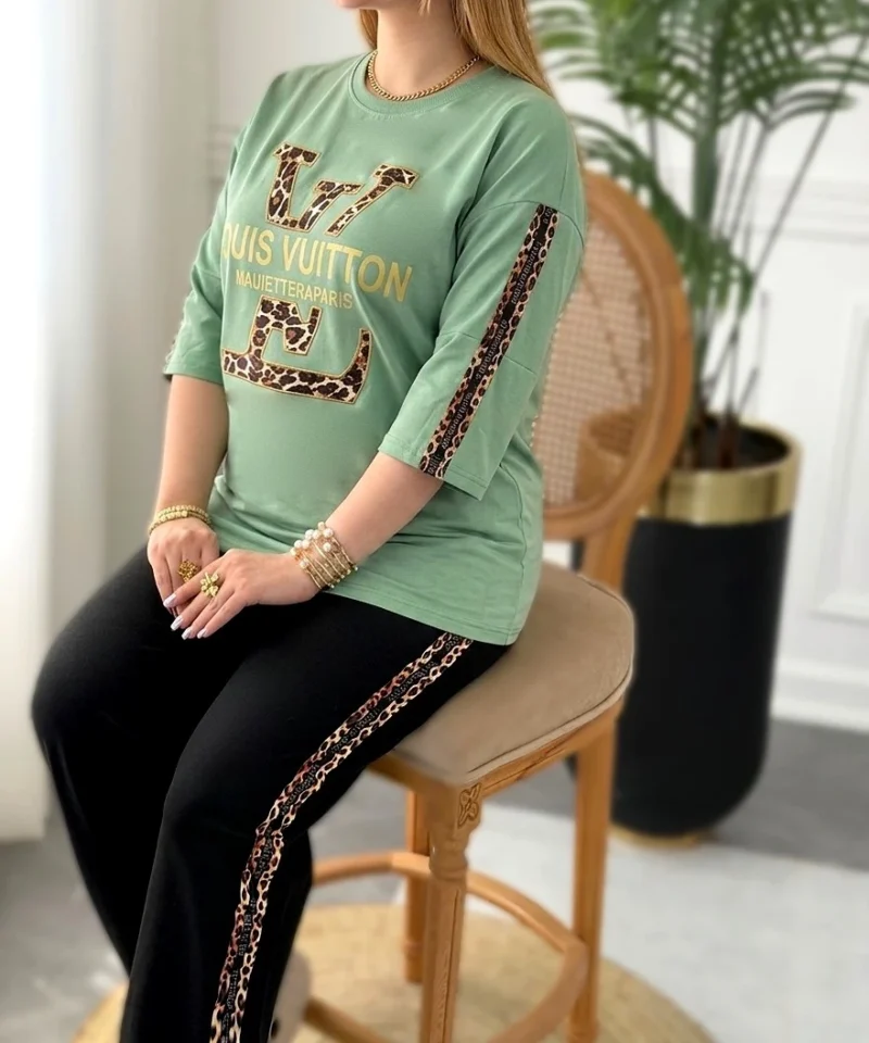 ست بلوز شلوار زنانه پنبه ای