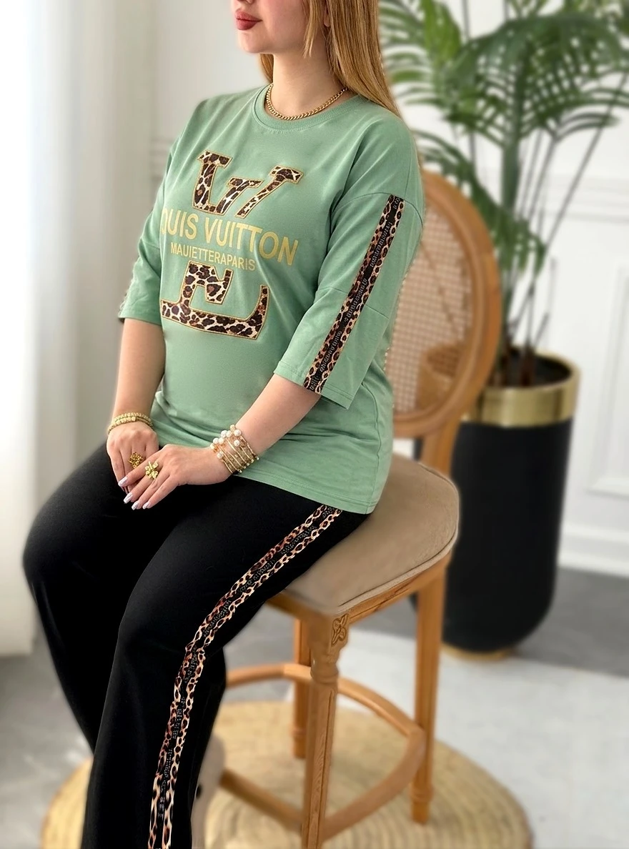 ست بلوز شلوار زنانه پنبه ای
