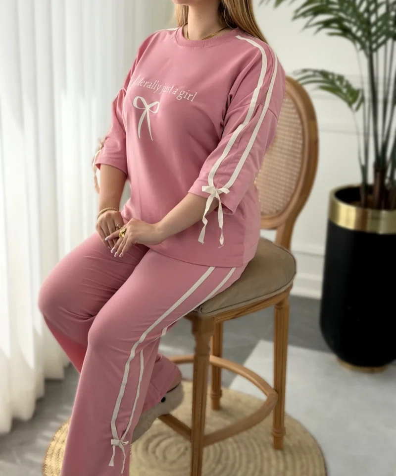ست خانگی زنانه با پارچه پنبه