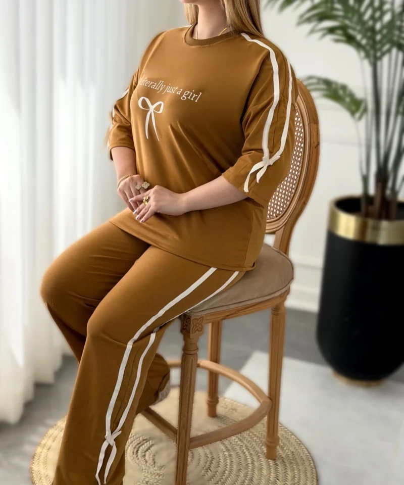 ست راحتی زنانه قد شلوار ۱۰۲
