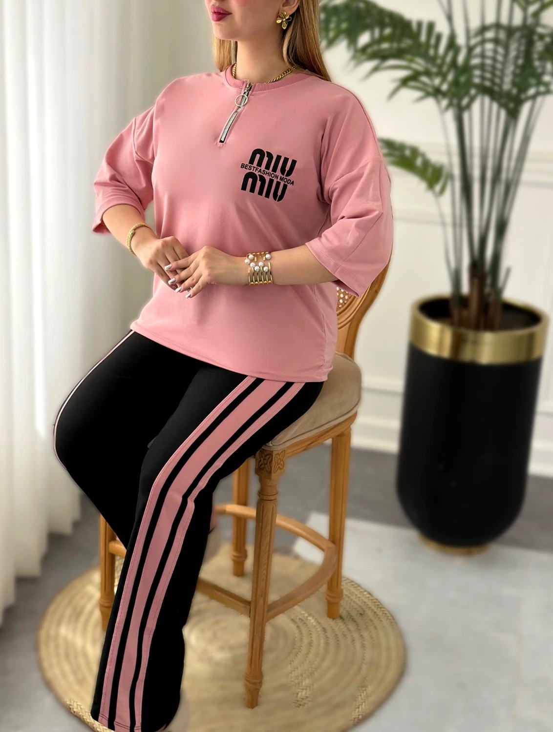 ست راحتی زنانه پنبه ای