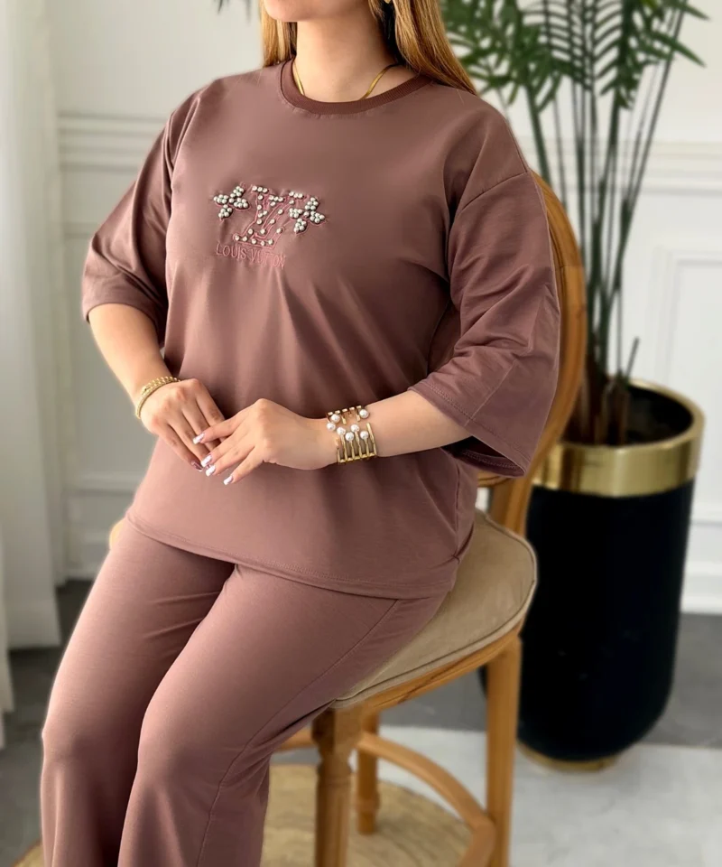 ست خانگی شیک زنانه فری سایز